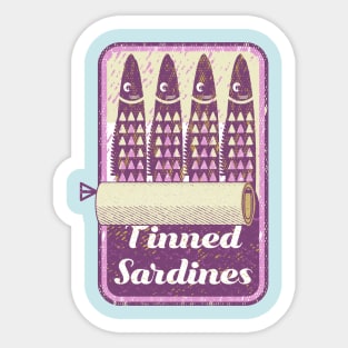 Tin of sardines Sticker